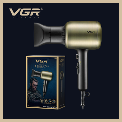 VGR453 Cross-Border New High-Power Hair Dryer Barber Shop Hair Salon Household Quick-Drying Temperature Control Retro Hair Dryer