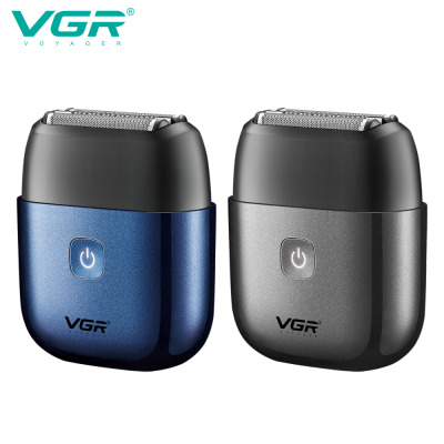 VGR340 Travel Portable Electric Shaver Curved Surface Blade Net Dual-Purpose Charging and Plug-inUSBMen's Shaver Cross-Border