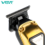VGR913Cross-Border New Arrival Metal Hair Clipper Golden Shaving Electric Hair Salon Salon Professional Digital Display Electric Clipper