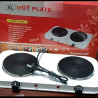 Electric Cooker Induction Cooker 2000W Black Flat Plate