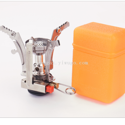 Windproof Integrated Stove Camping Stove Camping Easy Using Stoves Camping Folding Stove Mini Tripod Folding Stove