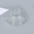 Thick PVC Transparent Plastic Cap Mop Peach Heart Top Hat Plastic Lining Imitation Extrusion Deformation Cap Mop 54cm