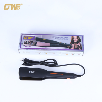 Guowei Electric Appliance Export 2023 New Hair Straightener Controllable Temperature Control Hair Straightener Splint Factory Direct Sales One Piece Dropshipping