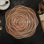 Nordic Anti-Scald Thermal Pad Dinning Table Placemat PVC Placemat Rose Shape Western-Style Placemat round Household Vase Mat
