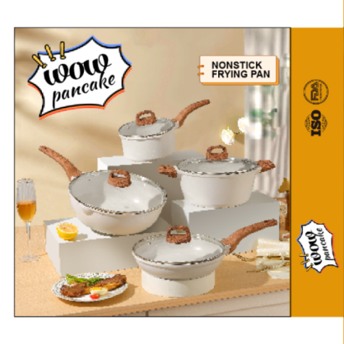 厨房家用锅具套装汤锅炒锅煎锅