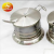 Jingzhi Stainless Steel Spice Jar Glass Condiment Bottle Kitchen Seasoning Jar with Handle Salt Jar Sucrier