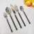 430 Stainless Steel Forged Thickened Knife, Fork and Spoon Small Spoon High-Grade Western Tableware