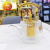 Crystal Borosilicate Glass Teapot Stainless Steel Gold Mesh Handle Lifting Handle Glass Striped Pot