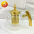 U. Te Borosilicate Glass Teapot High Temperature Resistant 304 Stainless Steel Mesh Gold Side Handle Direct Fire Pot