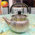 Jingzhi Stainless Steel Teapot Loop-Handled Teapot Hammered Straight Fire Pot Teapot Gold Polka Dot Pot