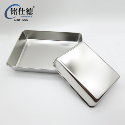 Stainless Steel Japanese Style Square Pte Tray Dinner Pte Food Pte Barbecue Pte Fish Dish Rectangur Towel Pte Dish Pte 90