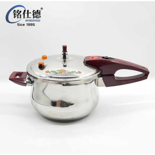 Stainless Steel Printing Pressure Cooker Double Bottom Commercial Pressure Cooker New Household Gas Induction Cooker Universal 1