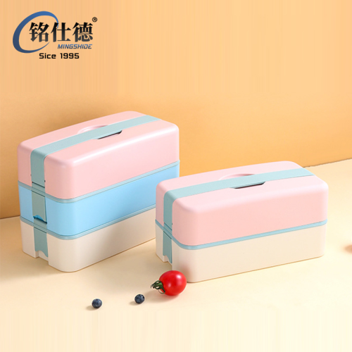 Portable Multi-Layer Japanese Lunch Box Food Grade Stainless Steel Liner Compartment Student Bento Box Fast Food Box Wholesale 88