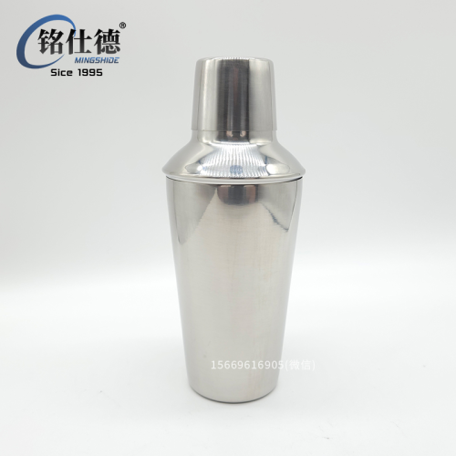 stainless steel three-section shaker cocktail shaker bar tools mixing glasses leak-proof shaker stainless steel 239