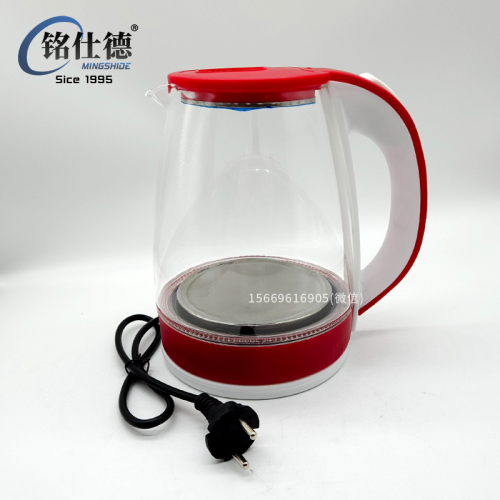 Electric Kettle Household Water Boiling Kettle Automatic Power off Fast Heating Boiler High Boron Glass Kettle Teapot Kettle 73