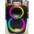 High-Power Bass Outdoor Square Dance Trolley Portable Mobile/Portable Speaker