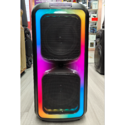 High-Power Outdoor Karaoke Colorful Light Bluetooth Speaker