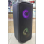 Double Four-Inch Speaker Outdoor Large Volume Portable Trigger Karaoke Colorful Light Wireless Bluetooth Speaker