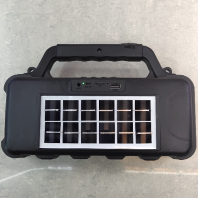 Solar Flashlight Bluetooth Subwoofer Portable Outdoor Charging Wireless Speaker