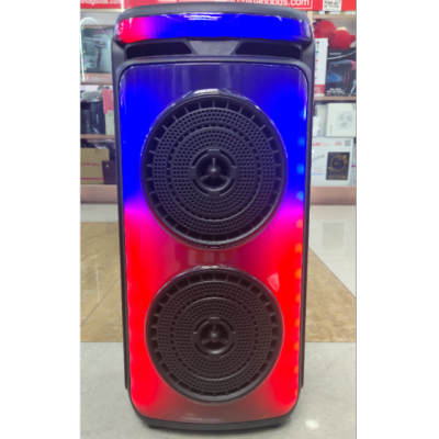 Hidden Handle Outdoor Portable Colorful Light Everbright Volume Bluetooth Speaker