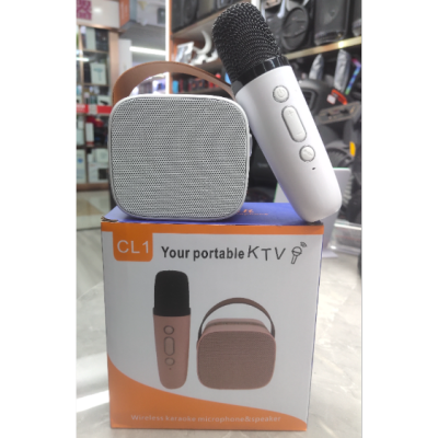 Single Microphone Support TF Card Aux Bluetooth Karaoke Mini Mini Speaker