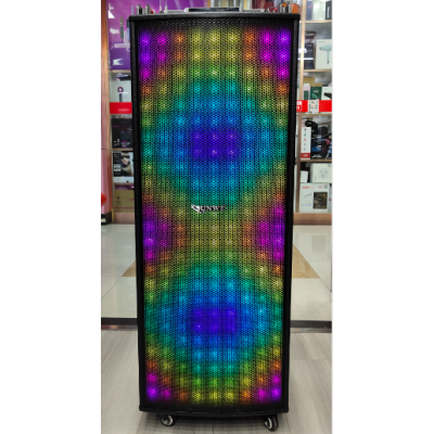 Cool Colorful Lights Outdoor Portable Portable Portable Large Volume Square Dance Large Bluetooth Speaker