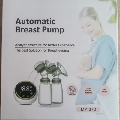 New Breast Pump Automatic Milker Breast Pump Maternal Milk Suckling Soft Massage Large Suction Comfortable Lactation