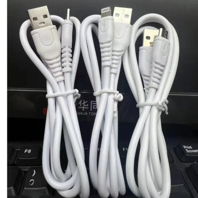 Foreign Trade 1 M Android iPhone Data Cable Fast Charge Line Mobile Phone Charging Cable Integrated Machine Cable