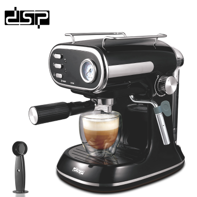 DSP Italian Coffee Machine Small Pump Pressure Semi-automatic Retro Steam Milk Frother Integrated Machine KA3066