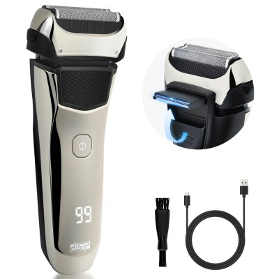 DSP Household Portable Electric Shaver Wet and Dry Dual Shaving USB Charging Reciprocating Shaver 60132