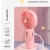 [Brand Item No.] Dd5591/5591abc [Product Name] Lighting Two Gear Rechargeable Fan