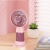 "Product Number" Zb088 "Product Name" Contrast Color Cartoon Handheld Fan (4 Colors)