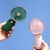 Product Number 』 Ym88152 "Product Name" Glaring Gold Series Handheld Fan with Base (4 Colors)