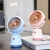 "Product Number" Ym88166 "Product Name" Glaring Gold Series Small Table Fan (4 Colors)