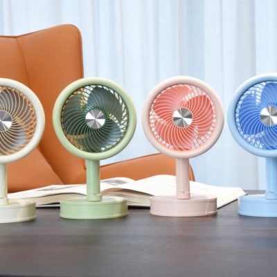 "Product Number" Ys2259b "Product Name" Simple Series Infinite Speed Control Desktop Fan 4 Colors
