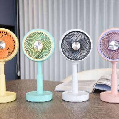 "Product Number" Ys2263a "Product Name" Contrast Color Series Desktop Lifting Brushless Fan 4 Colors