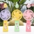"Product Number" 933-152a "Product Name" Shake Series Adorable Rabbit Foldable Little Fan 3 Colors