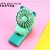 "Product Number" 0756d "Product Name" Bear Mobile Phone Clip Fan (4 Colors)