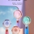 "Product Number" 789-38a "Product Name" Color Transparent Gradient Handheld Fan