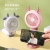 "Product Number" X21b "Product Name" Handheld Folding with Light Rechargeable Fan (3 Colors)