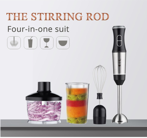 跨境套装家用4合1电动料理棒榨汁绞肉机拌婴儿辅食奶昔手持161