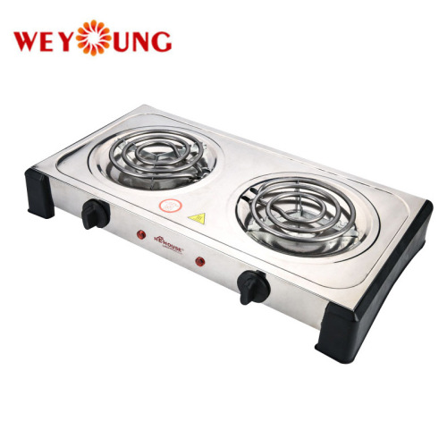 1000W双管电炉 家用厨房电器大功率电热炉 牛奶咖啡茶加热炉