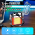 Transparent Double Electric Arc Lighter Charging Cob Light Real Watch Creative Windproof Waterproof Personalized Lighter