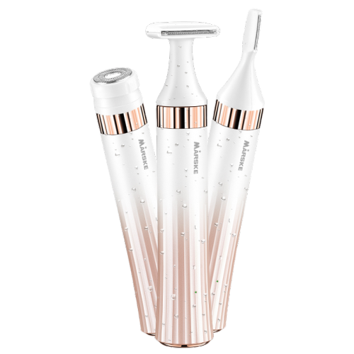 MARSKE跨境四合一女士剃毛器家用不伤肤方便携带可水洗USB充电