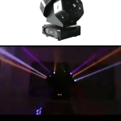 Double-Headed Moving Head Light Laser Light Stage Lights KTV Entertainment Light Ambience Light