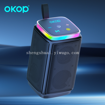 Okop New KP-562 Bass Bluetooth Speaker RGB Light with Handle