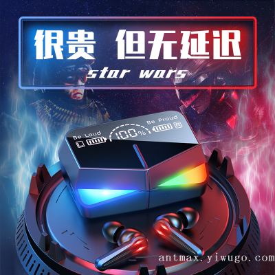 Popular HiFi Surround Stereo 0 Delay Gaming Electronic Sports Music Dual-Mode Bluetooth Headset M28