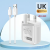British Standard European Standard American Standard Charging Plug Set Fast Charge Charger