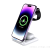 3-in-1 Mobile Phone Holder Wireless Charger Mobile Phone Bluetooth Headset Watch Wireless Fast Charging