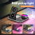 New 30W Touch Folding Multifunctional Fast Charge Wireless Phone Charger RGB Ambience Light
